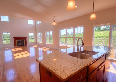 PRESTON II The Estates at Canterbury Crossing Kitchen Island Great Room Wondows