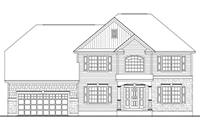 Amadore Homes ARLINGTON Collection Town & Country Elevation