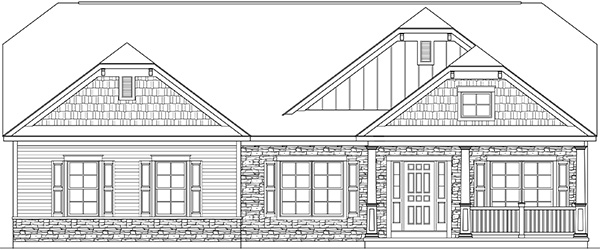Amedore Homes Nantucket-AC-Elevation