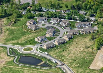 aerial of phase 1 at canterbury crossing