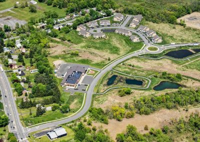 aerial of phase 1 at canterbury crossing