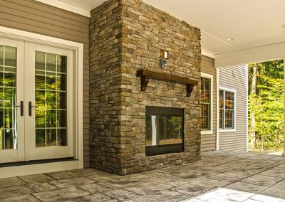 Amedore Homes Custom_Porch_Fireplace_A Miscellaneous