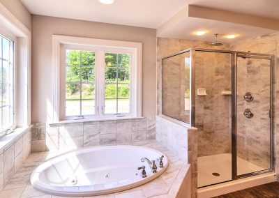 bath tub and shower surround